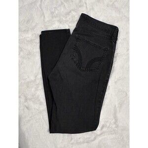 Hollister Juniors Jeans Black Size 7 Short Skinny Pants